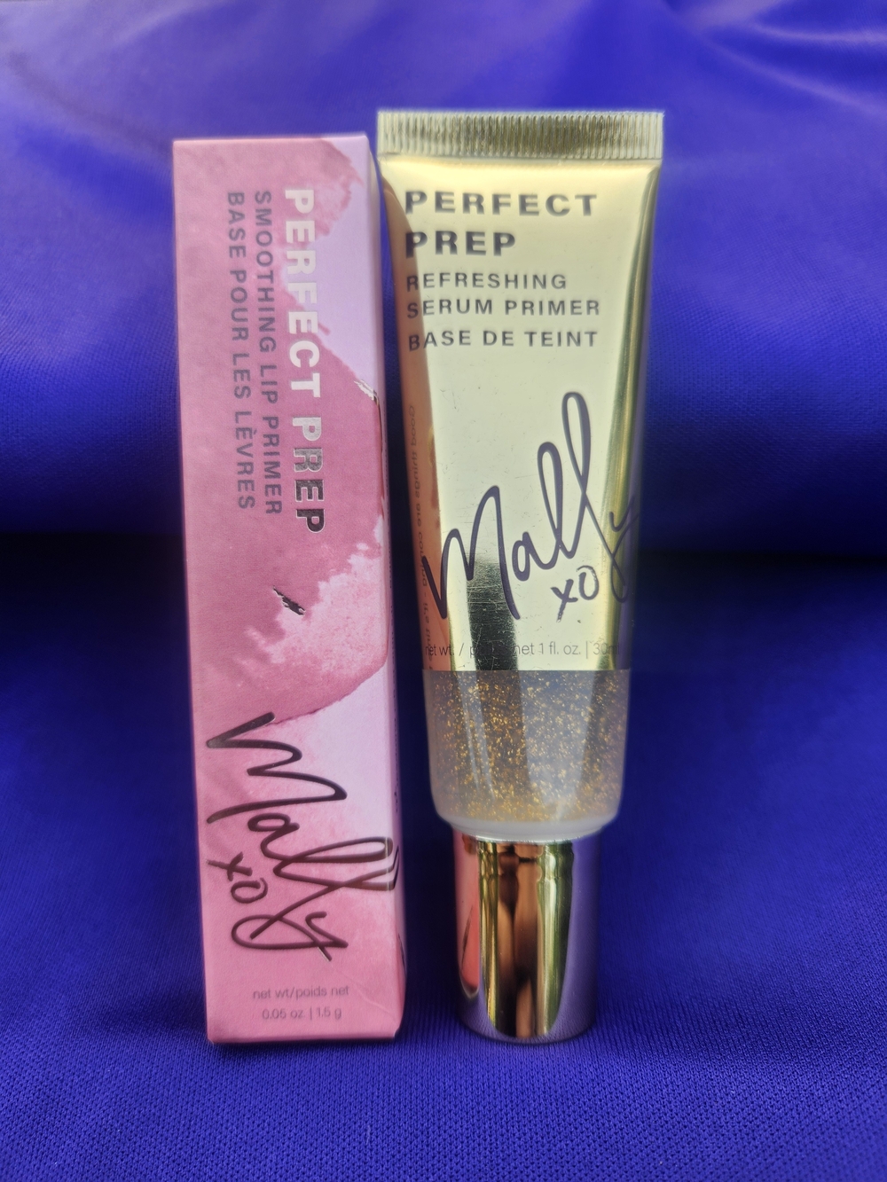 Mally Beauty Perfect Prep Refreshing Gold Serum Primer & Lip Primer